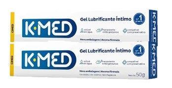 Imagem de Kit 2x Gel Lubrificante Íntimo K-Med 50g - Cimed