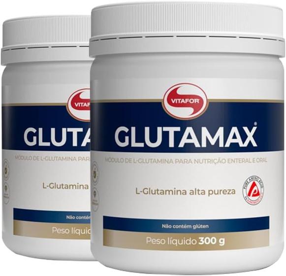 Imagem de Kit 2X Glutamina Glutamax (300g) Vitafor