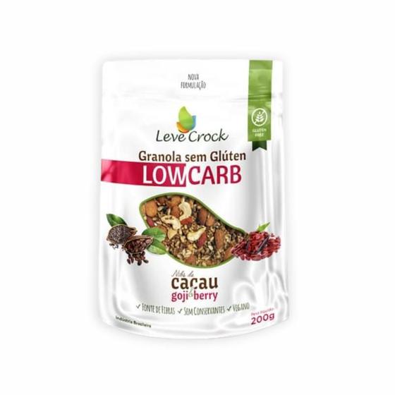 Imagem de Kit 2X: Granola Nibs/Goji Berry Low Carb Leve Crock 200G