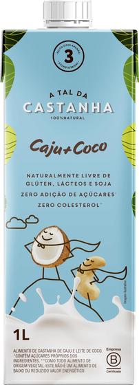 Imagem de Kit 2X: Leite Vegetal Caju + Coco A Tal Da Castanha 1L