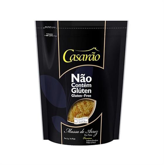 Imagem de Kit 2X: Macarrão Fusilli Premium Sem Glúten Casarão 500g