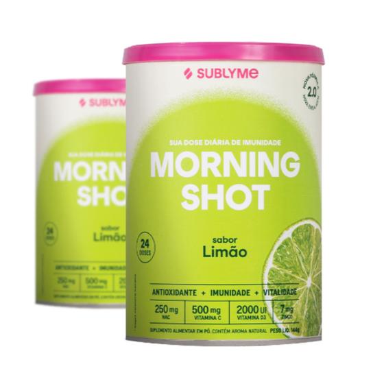 Kit 2x Morning Shot 2.0 144g Menor preço em Kit 2x Morning Shot 2.0 144g