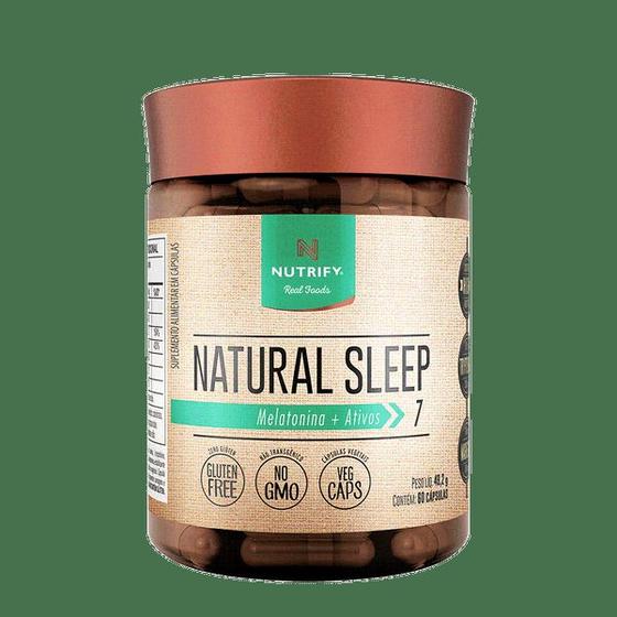 Imagem de Kit 2X: Natural Sleep Nutrify 60 Cápsulas