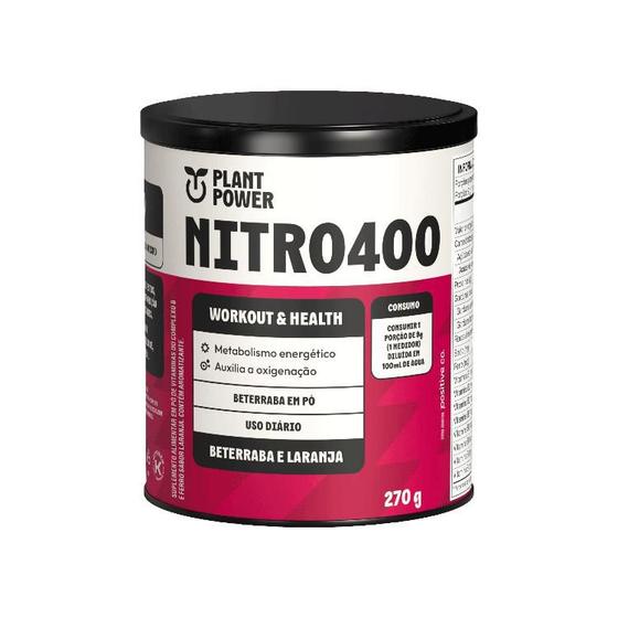 Imagem de Kit 2X: Nitrato Nitro400 Beterraba/Laranja Plant Power 270g
