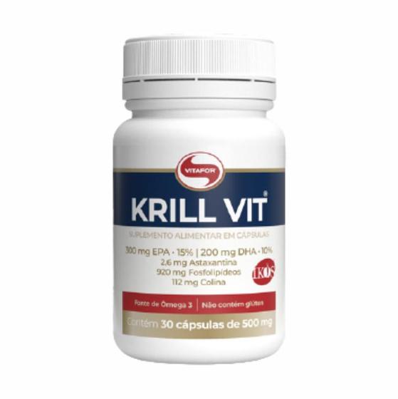 Imagem de Kit 2X: Óleo de Krill 500mg Vitafor 30 Cápsulas