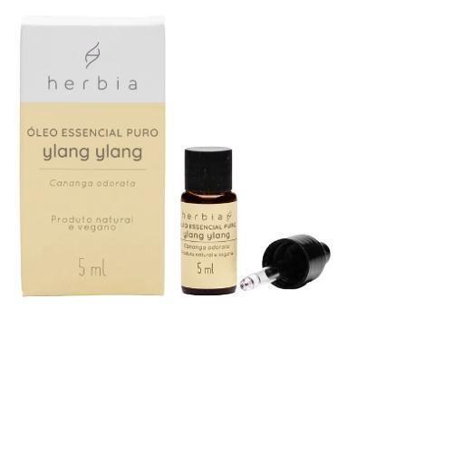 Imagem de Kit 2X: Óleo Essencial De Ylang Ylang Herbia 5Ml