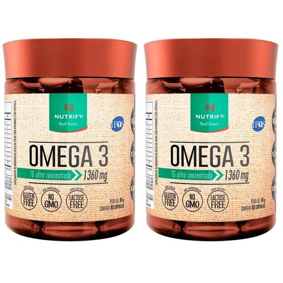 Imagem de Kit 2x Ômega 3 - Nutrify 60 Cápsulas