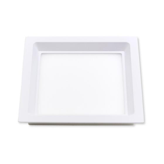 kit 2x Painel Led Embutir Recuado Quadrado 15w 3000K Branco Quente St1026 Menor preço em kit 2x Painel Led Embutir Recuado Quadrado 15w 3000K Branco Quente St1026