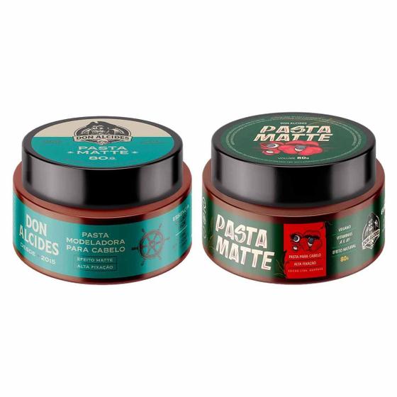 Imagem de Kit 2X Pasta Calico Jack E Efeito Matte Guaraná Don Alcides