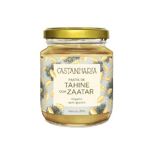 Imagem de Kit 2X: Pasta Tahine Com Zaatar Zero Açúcar Castanharia 210G