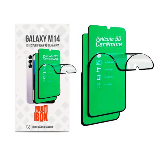 Imagem de Kit 2x Películas 9D Nano Ceramica para Samsung Galaxy M14