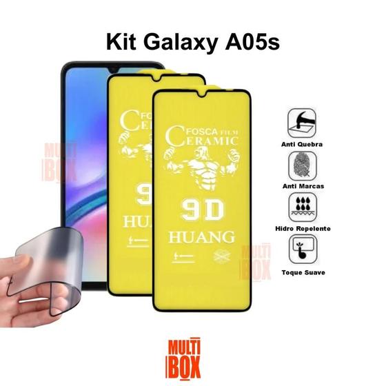 Imagem de Kit 2x Películas de Cerâmica Fosca para Samsung Galaxy A05S