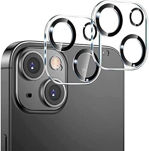 Imagem de Kit 2x Películas de Vidro Protetoras Câmera Lente Compatível iPhone 13