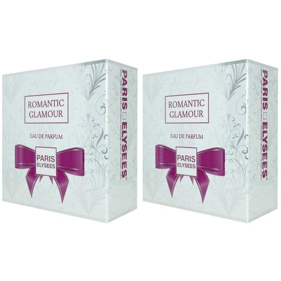 Imagem de Kit 2x Perfume Feminino Romantic Glamour 100ml