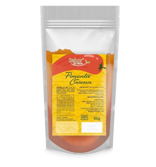 Imagem de Kit 2X: Pimenta Caiena Em Pó Sabor Da Terra 50G