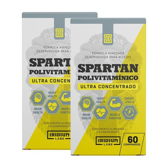 Imagem de Kit 2X Polivitamínico Spartan Ultra Concentrado 60 Comps