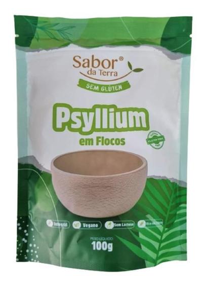 Imagem de Kit 2X: Psyllium Em Flocos Sabor Da Terra 100G