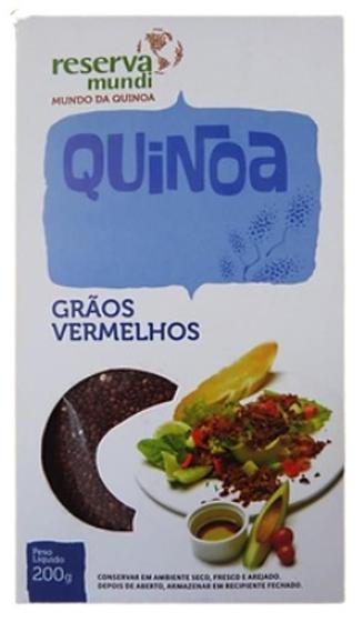 Imagem de Kit 2X: Quinoa Em Grãos Vermelha Sem Glúten Reserva Mundi