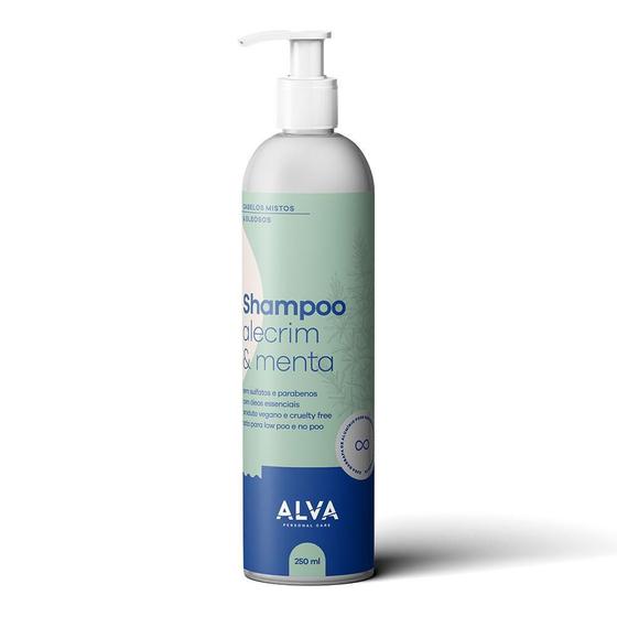 Imagem de Kit 2X: Shampoo Vegano Alecrim E Menta Alva 250Ml