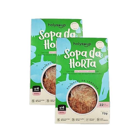 Imagem de Kit 2X: Sopa Da Horta Sem Glúten Holysoup 72G