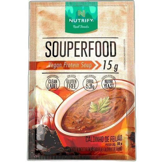 Imagem de Kit 2X: Sopa Proteica Vegana Souperfood Caldinho Feijão