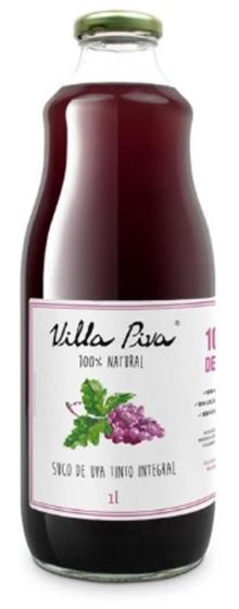 Imagem de Kit 2X: Suco De Uva Integral Sem Açúcar Villa Piva 1L