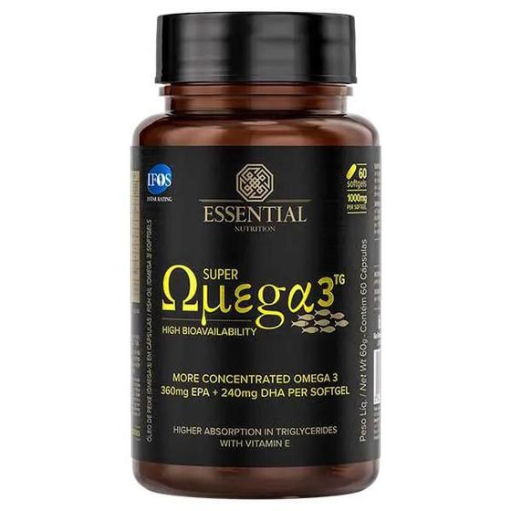 Imagem de Kit 2X: Super Ômega 3 TG Essential Nutrition 60 Cápsulas