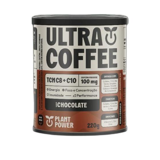 Imagem de Kit 2X: Ultracoffee Chocolate Vegano Vitaminas/Minerais 220G