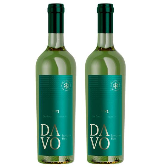 Imagem de Kit 2x Vinhos Blanc Nacionais Davo Sauvignon 750ml