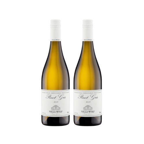 Imagem de Kit 2x Vinhos Brancos Alemão Dr Loosen Villa Wolf Pinot Gris 2019