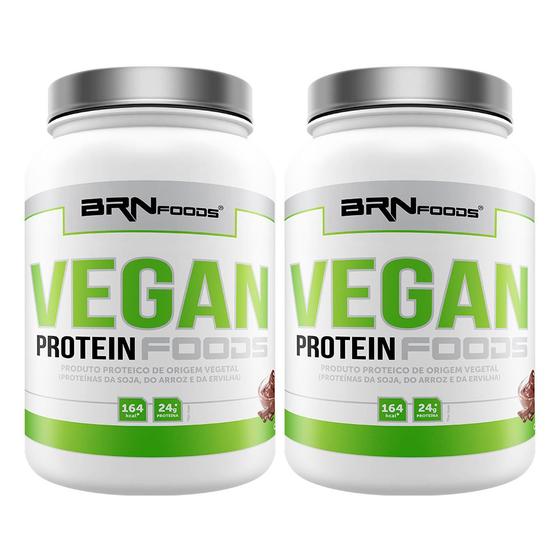 KIT 2x Whey Protein Proteína Vegana Vegan Protein 500g Whey Vegano