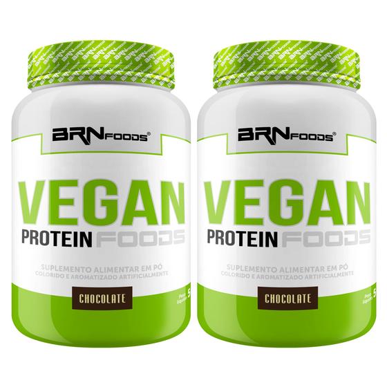 KIT 2x Whey Protein Proteína Vegana Vegan Protein 500g - Whey Vegano para Ganho de Massa Muscular Menor preço em KIT 2x Whey Protein Proteína Vegana Vegan Protein 500g - Whey Vegano para Ganho de Massa Muscular