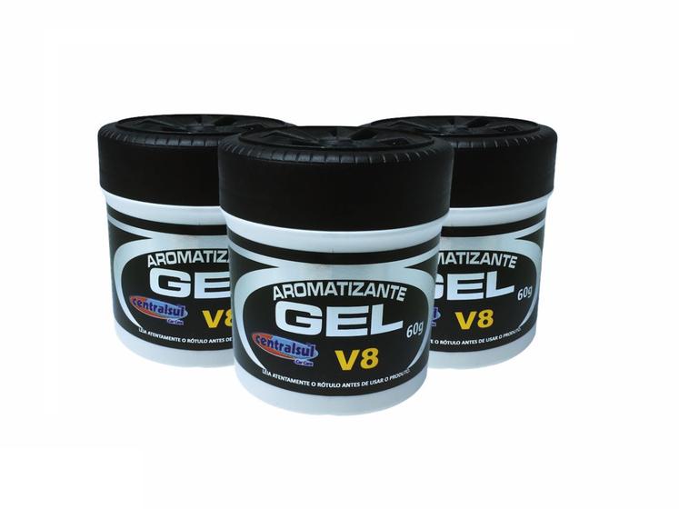 Imagem de Kit 3 Aromatizantes Gel V8 60G CentralSul