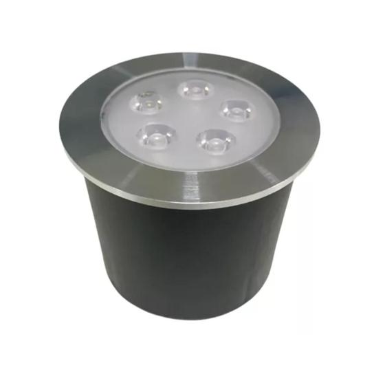 Imagem de Kit 3 Balizador Led 3w Luminária Solo Piso Branco Frio