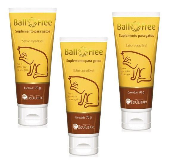 Imagem de Kit 3 Ball Free Pasta Oral 70g Agener