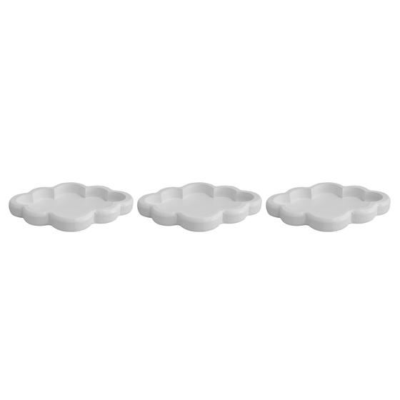 Kit 3 Bandeja Festa Nuvem M 30x22x2 Madeira Mdf Pintado Menor preço em Kit 3 Bandeja Festa Nuvem M 30x22x2 Madeira Mdf Pintado