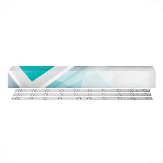 Imagem de Kit 3 Barras De Led Compatível Com Tv Dl4077 Dl4077I
