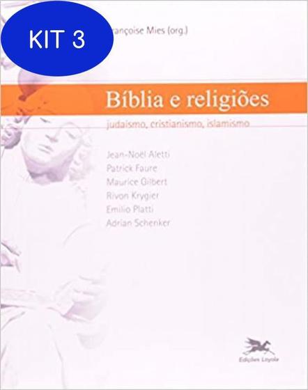 Imagem de Kit 3 Bíblia E Religiões - Judaísmo, Cristianismo, Islamismo - LOYOLA
