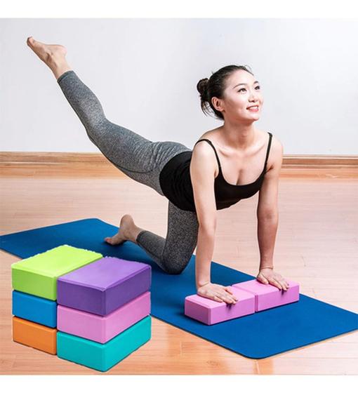 Imagem de KIT 3 Blocos De Eva Yoga Pilates Cor Variada