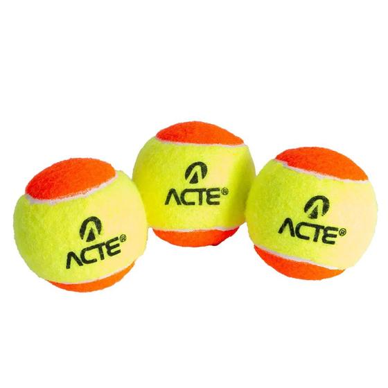 Imagem de Kit 3 Bolas para Beach Tennis Stage 2 ITF Acte Sports