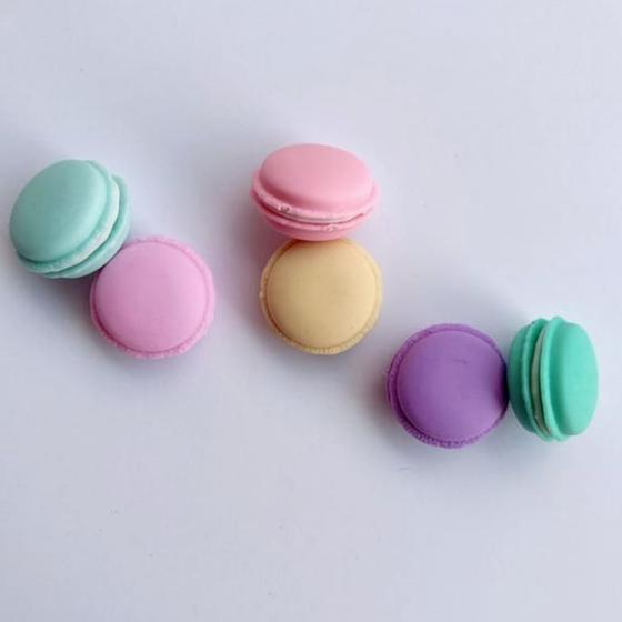 Imagem de Kit 3 borracha escolar colorida/sortidas macarons papelaria criativo