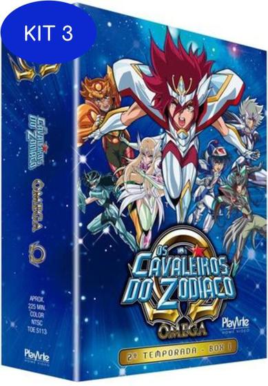 Imagem de Kit 3 Box Dvd - Os Cavaleiros Do Zodíaco - Ômega 2ª Temporada