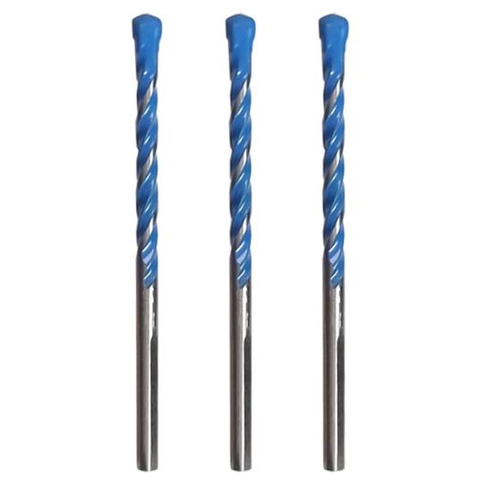 Imagem de Kit 3 Brocas 5Mm Multifunção Multimaterial Fura Tudo Md Htom