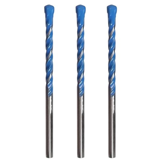 Imagem de Kit 3 Brocas 5mm Multifunção Multimaterial Fura Tudo MD HTOM