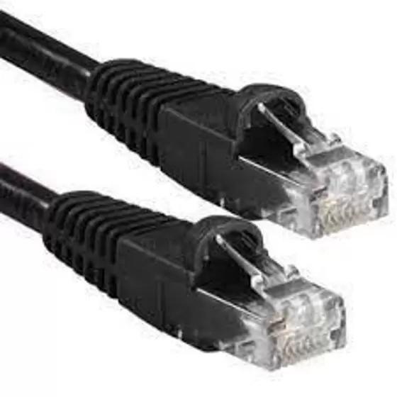 Imagem de Kit 3 Cabos Rede Ethernet C/Rj45 Cat5E 20 Metros Preto