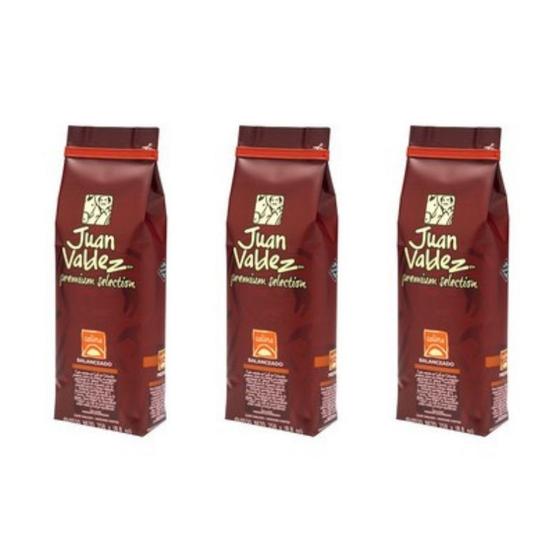 Imagem de Kit 3 Café Moido Colombiano Balanceado Juan Valdez Premium