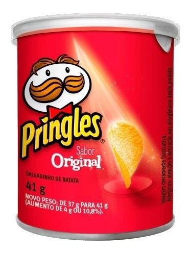 Imagem de Kit 3 caixas Mini Pringles batata chips 41g- 36un total