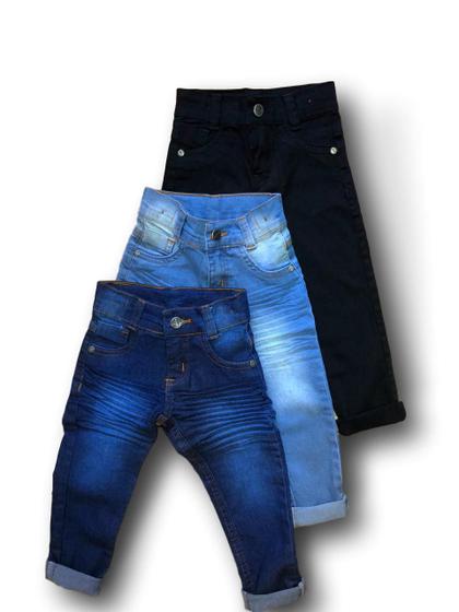 Mania physicist Miner Kit 3 Calça Jeans Infantil Juvenil Masculina Skinny - Mundo Principe - Calça  Infantil - Magazine Luiza