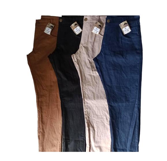 kit 3 calça social brim Lisa masculina sarja atacado revenda Menor preço em kit 3 calça social brim Lisa masculina sarja atacado revenda