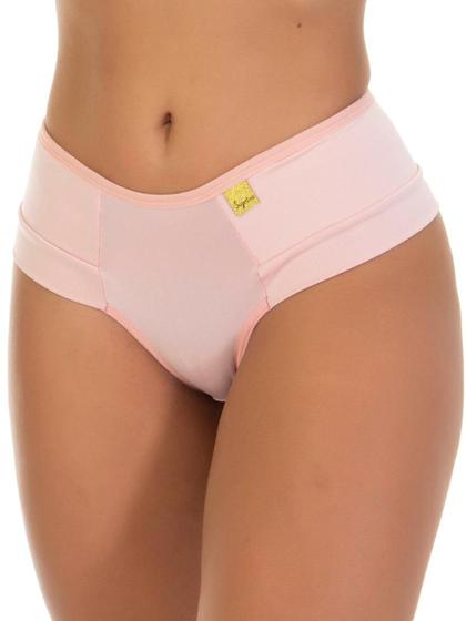 Imagem de Kit 3 Calcinha Cinta Algodão Confortável Microfibra Lingerie Feminina SKU-0015K3